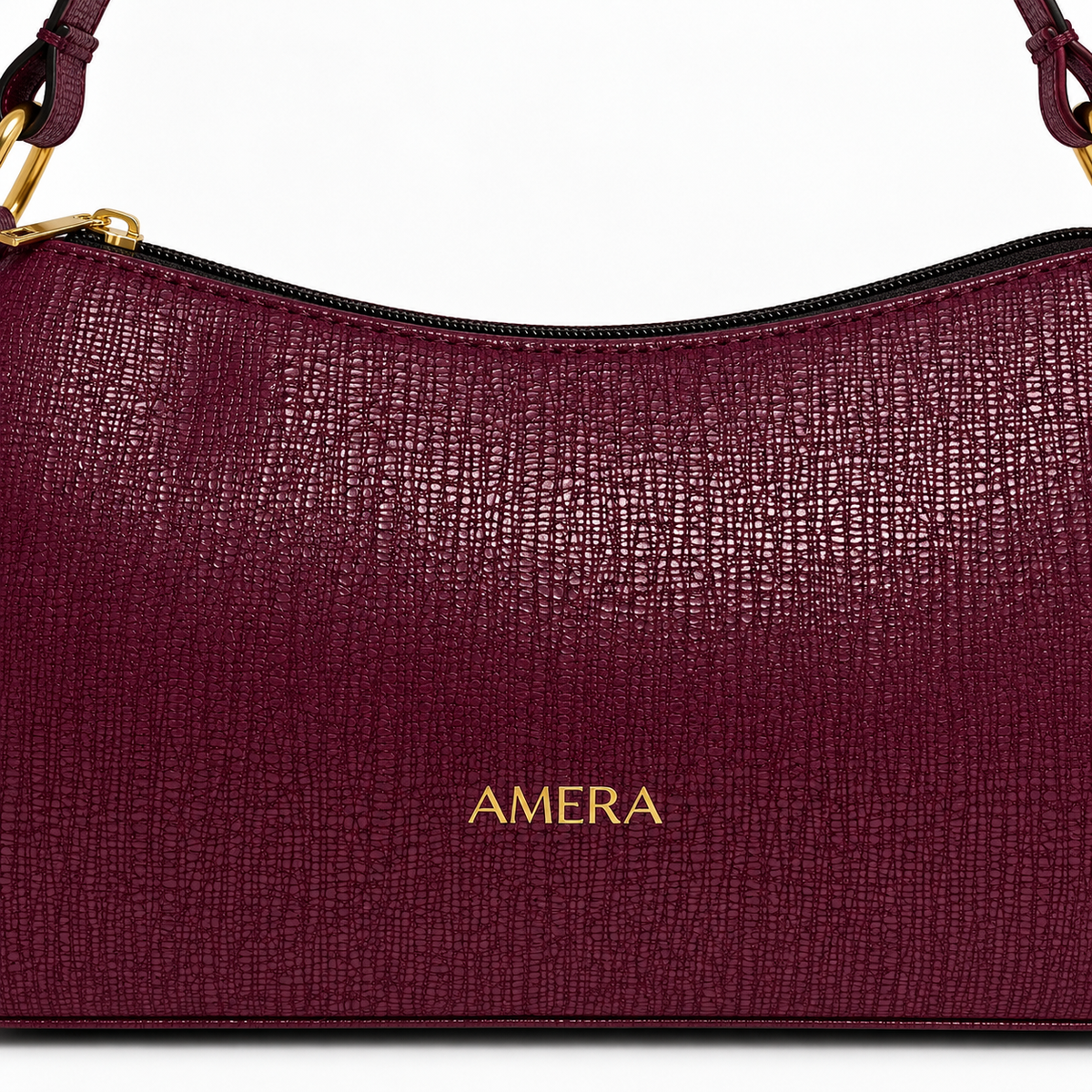 Prague Baguette - Textured Burgundy