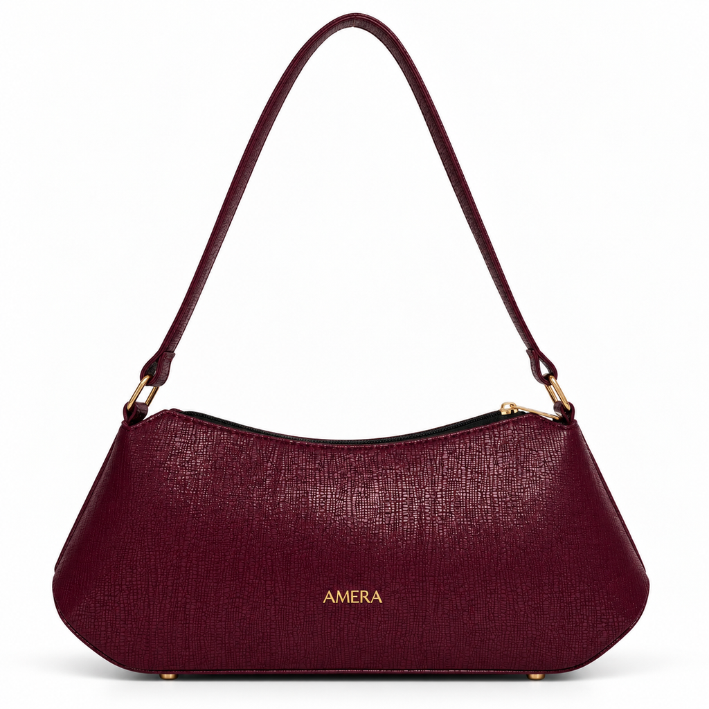 Prague Baguette - Textured Burgundy