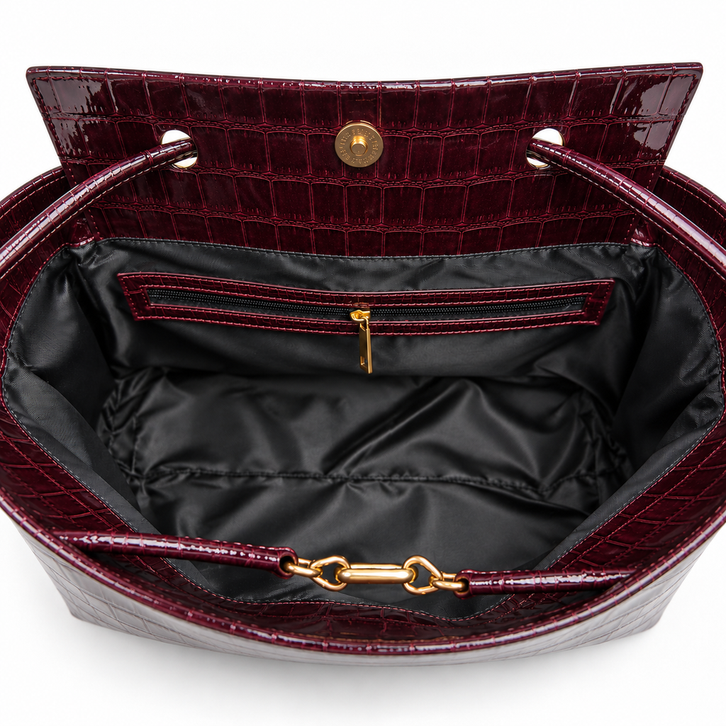 Vienna Bag - Burgundy