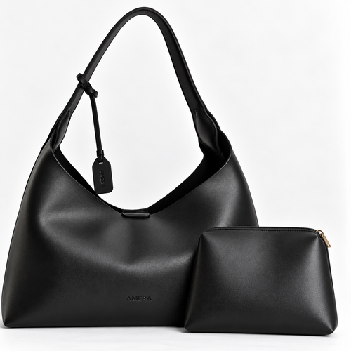 Bordeaux Hobo - Black